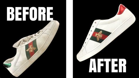 how to take care of gucci ace sneakers|how to clean Gucci sneakers.